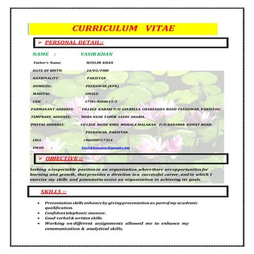 Musa CV | DOCX