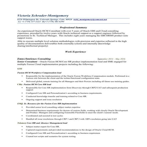 Vicki+Montgomery+Resume