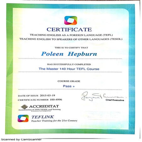 SACE Certificate | PDF