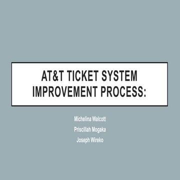 AT&T business process-final revised | PPTX