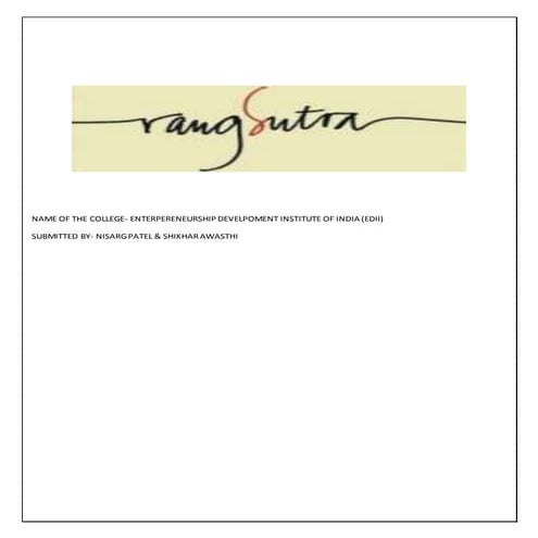 RANGSUTRA final 1 | DOCX