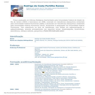 CV_Lattes Rodrigo Portilho Ramos