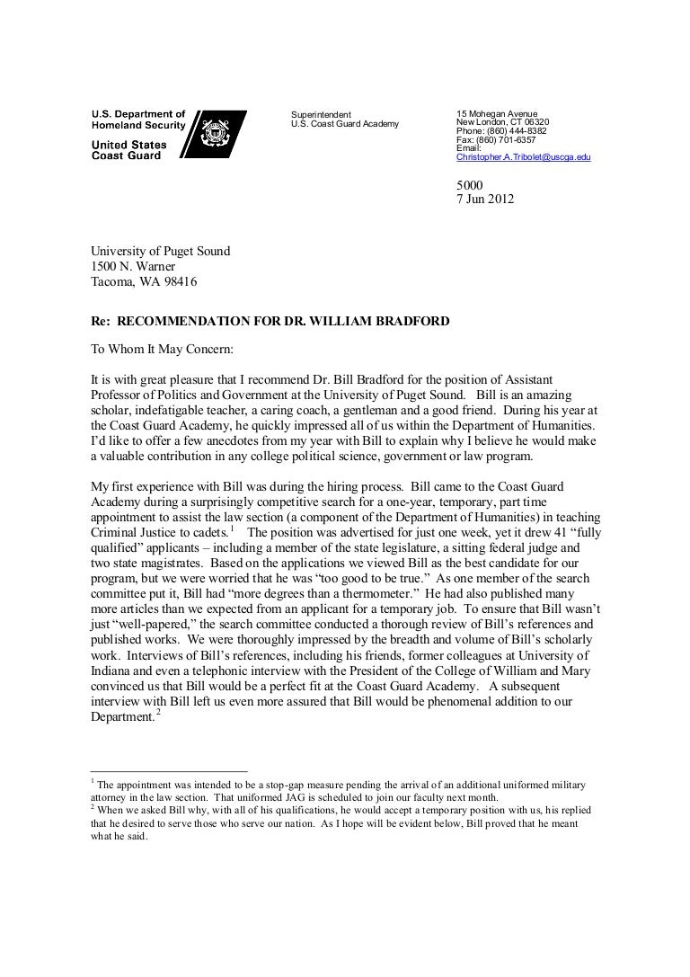 letter of recommendation utd letter of recommendation