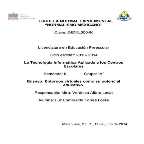 Ensayo de tiacs terminado