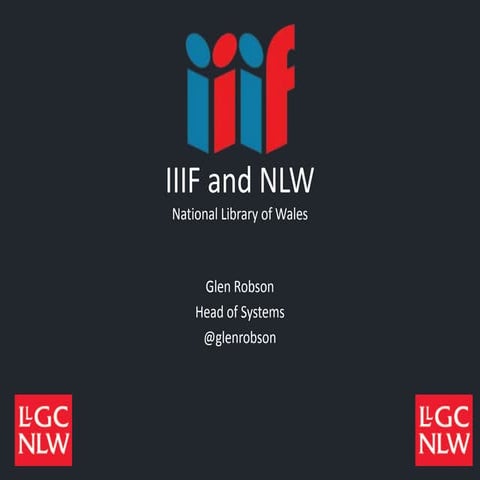 IIIF and the National Library of Wales
