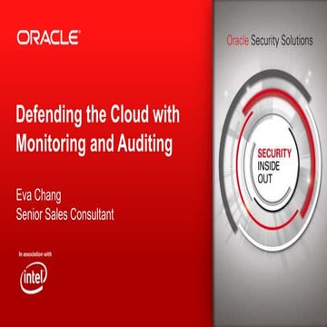C7   defending the cloud with monitoring and auditing