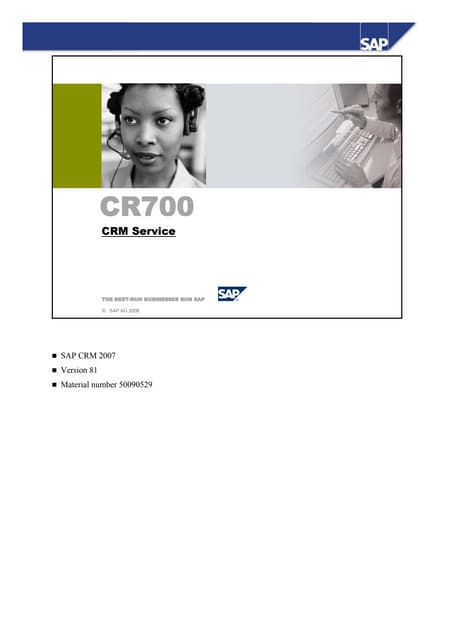 CRM Service