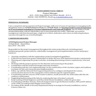 Mohammed Fazal Imran CV