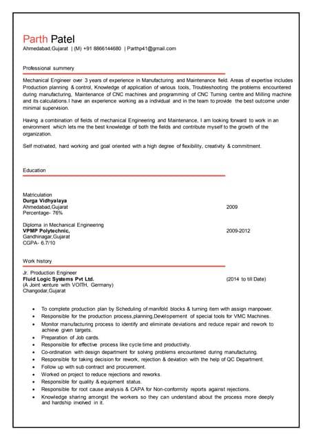 Resume