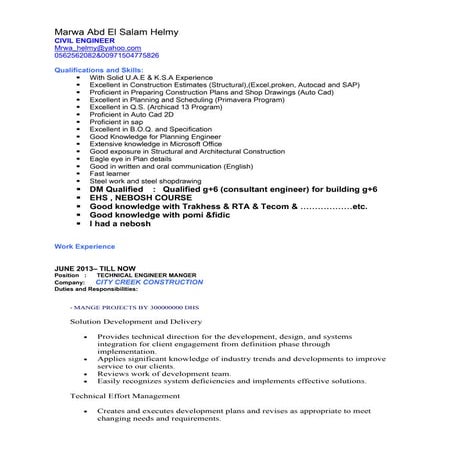 update cv | PDF