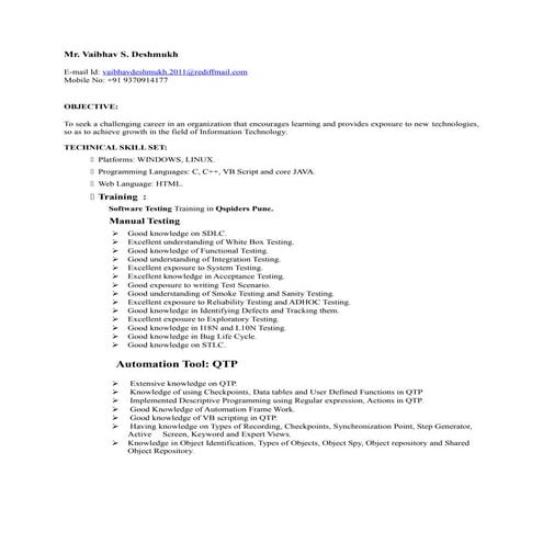 Vaibhav_Testing_BE_CSE_2014