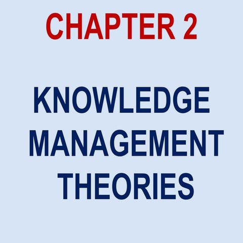 AKM PPT C2 KM Theories