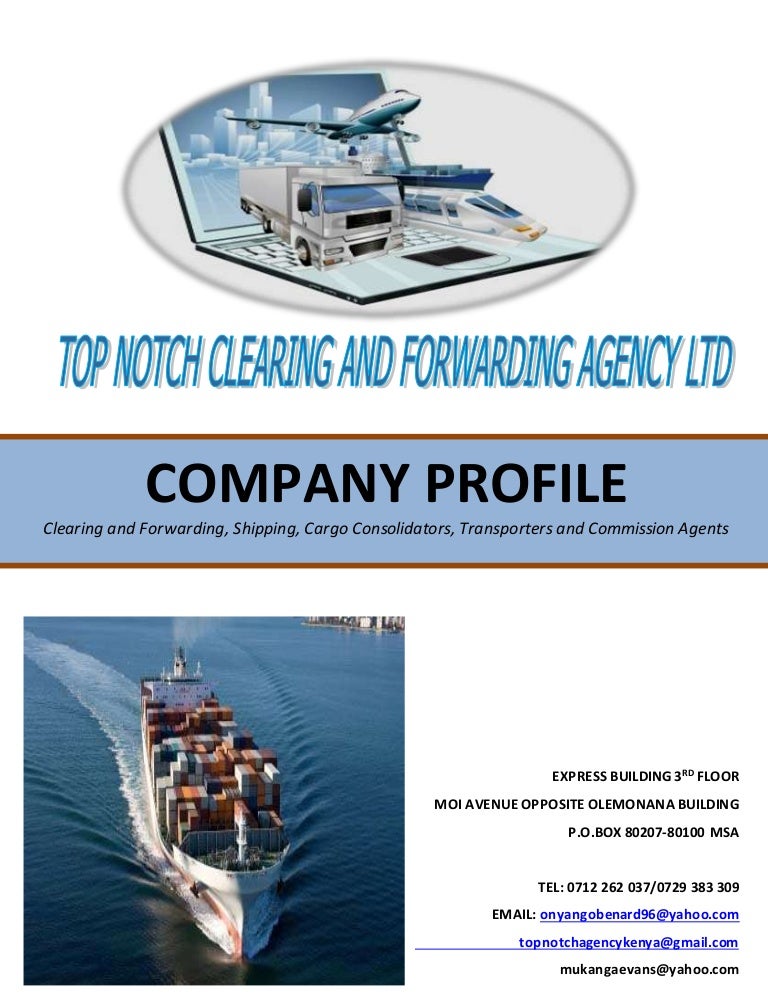 TOP NOTCH CLEARING AND FORWARDING AGENCY