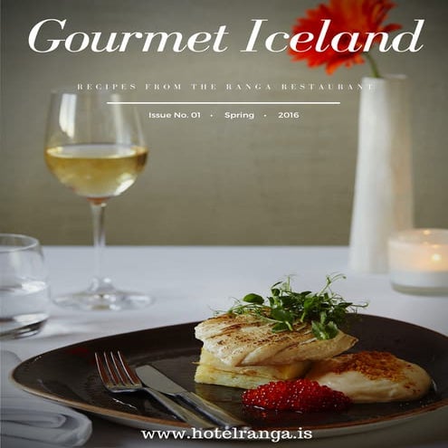 Gourmet Iceland Recipe booklet summer 2016
