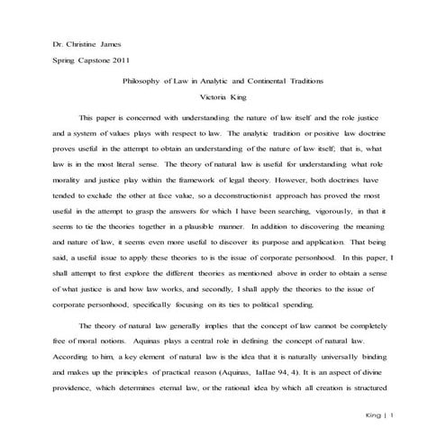 Analytic and Continental