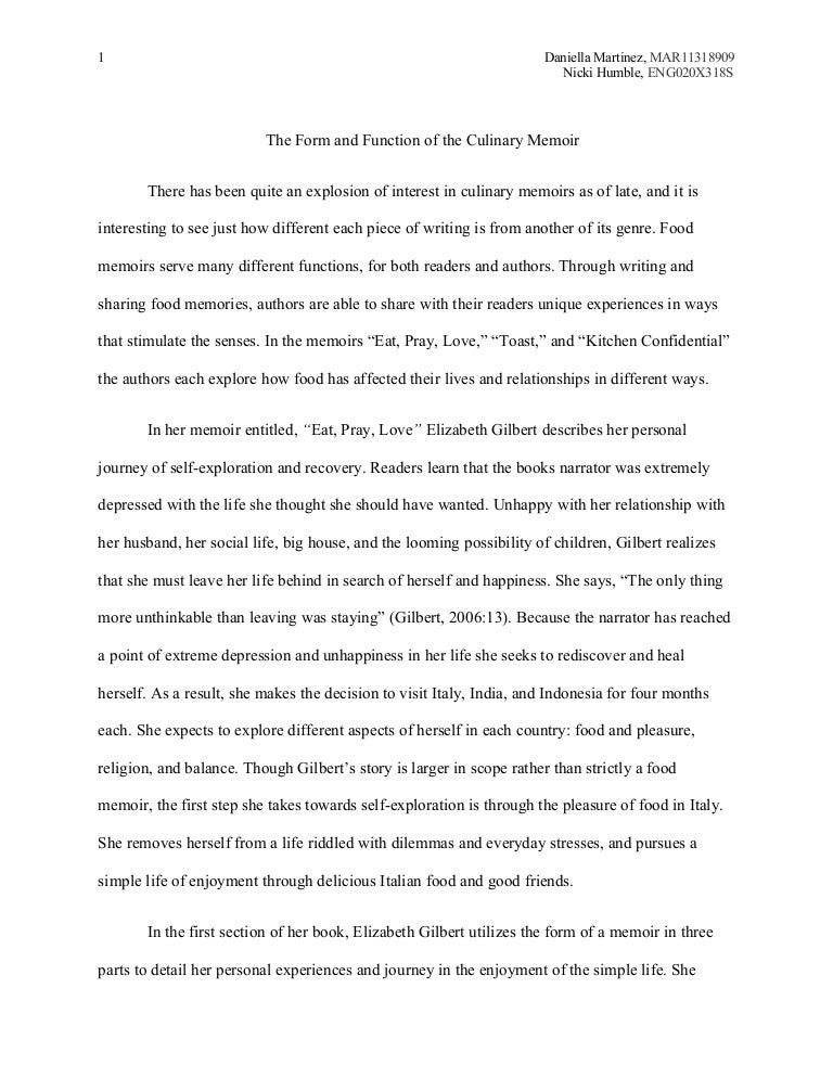 Memoir Examples About Life Memoir Examples About Life