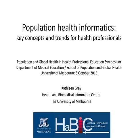 Population health informatics DME SoPH 20151006