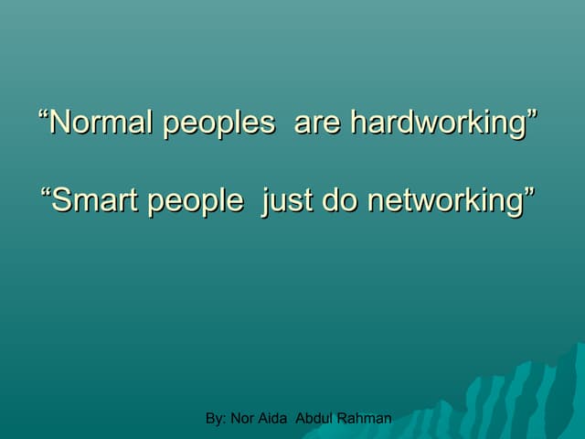 C8   entrepreneurs networking