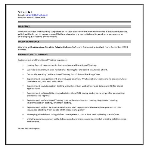 Rajendra Resume World Bank format 1 | DOCX
