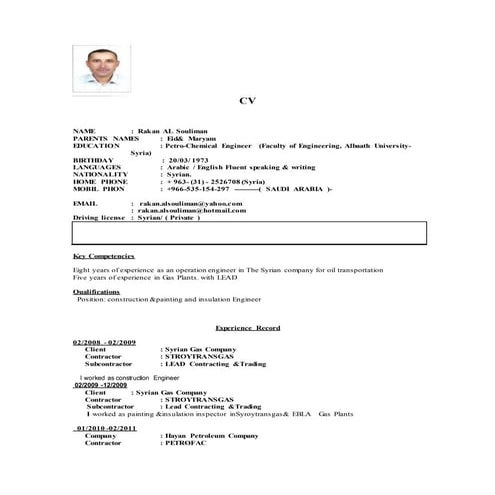 Kamal Cv | PDF