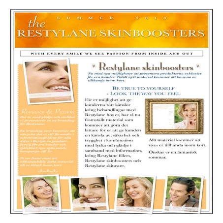Marketing Restylane fillers 2013 | PDF