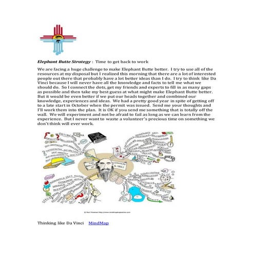 Elephant Butte Mind Mapping | PDF
