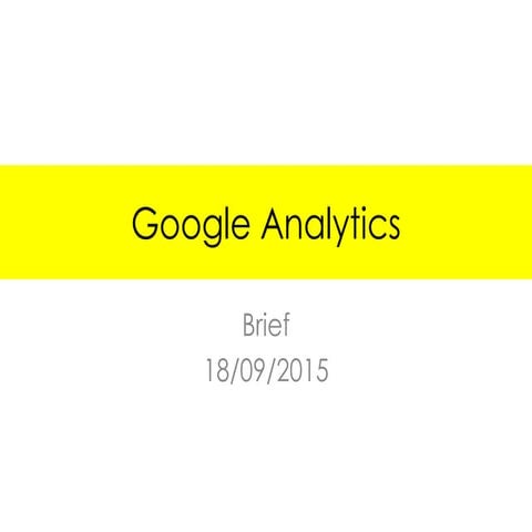 Google Analytics & Google ads for beginners | PPTX