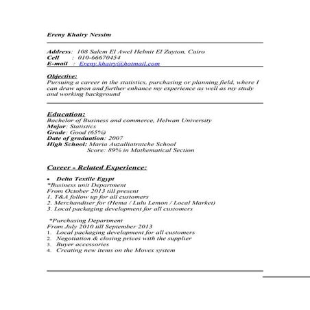 CV of Samia Farah | PDF