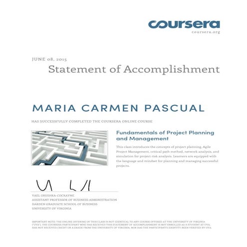 Coursera projects101 2015