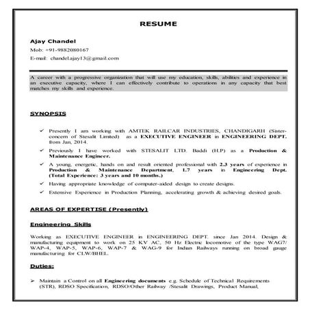 Updated CV | DOC