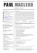 Dive instructor resume