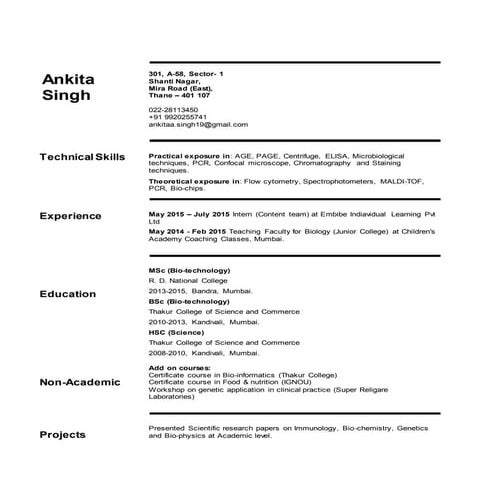 Ankita Singh | DOCX