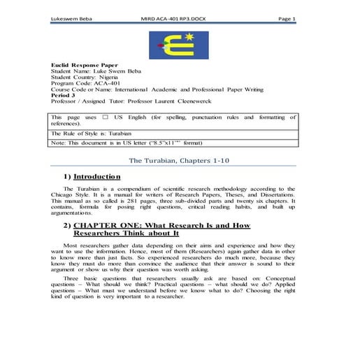 Lukeswem Beba MIRD ACA-401 RP3DOCX