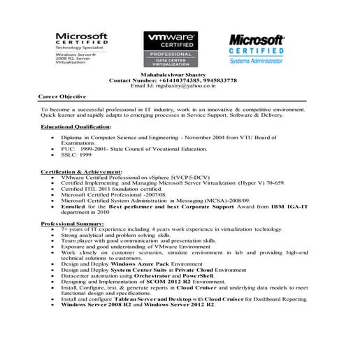 Mahabaleshwar Shastry