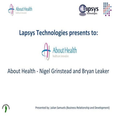 About Health presentation v1.0