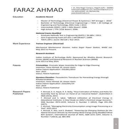 CV Faraz Ahmad 2.0