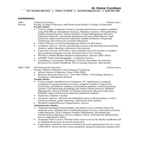 Cornilsen.Resume