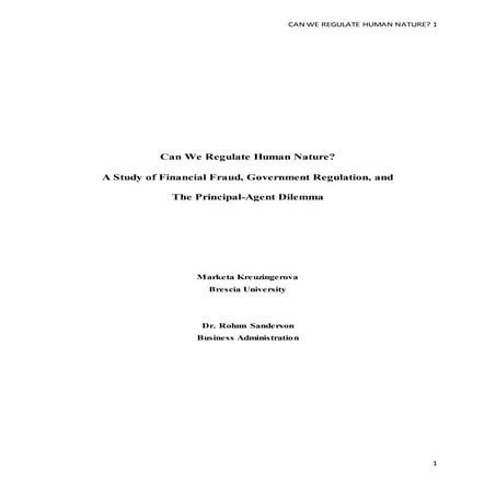 Financial Fraud Paper