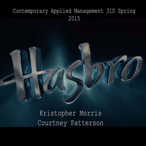 Hasbro | PPTX