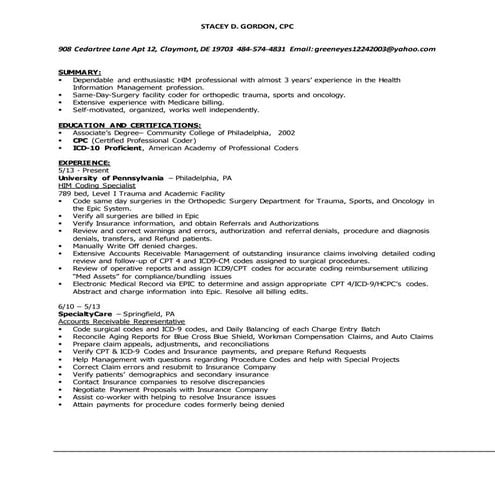 Stacey Gordon (Resume 1)2016