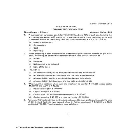 Ca cpt-mock-test-paper-december-2013