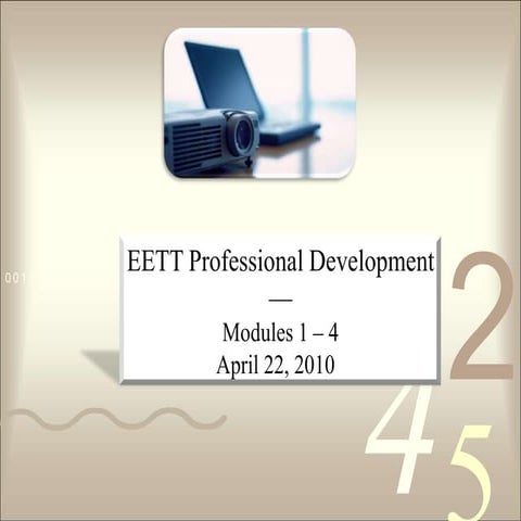 Ca   eett modules 1-4 - april 21