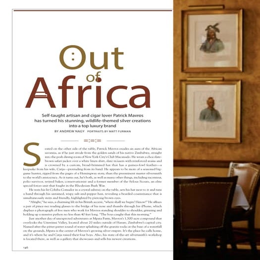 Profile: Patrick Mavros