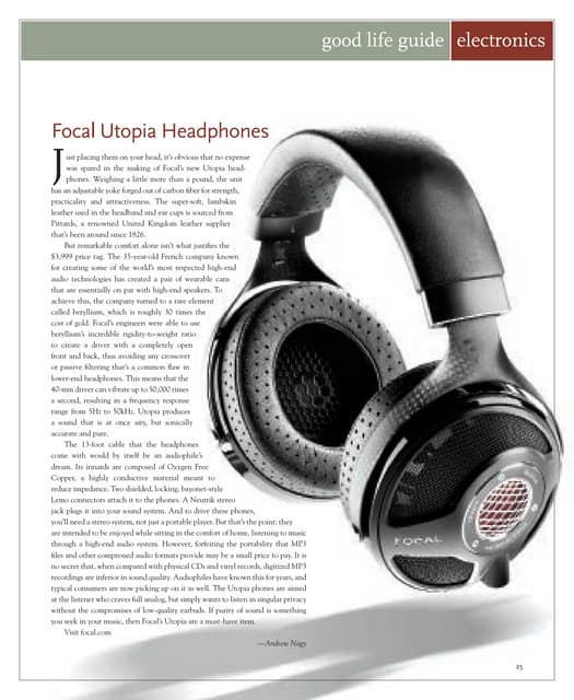 Review: Focal Utopia Headphones
