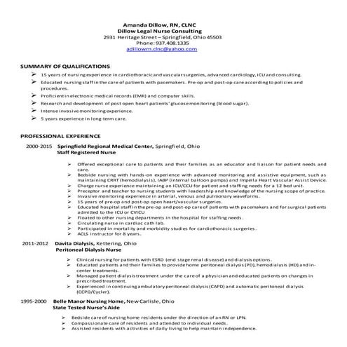 DHA RN CV | PDF