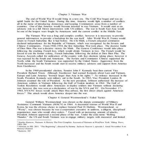 Vietnam War sniper program sample