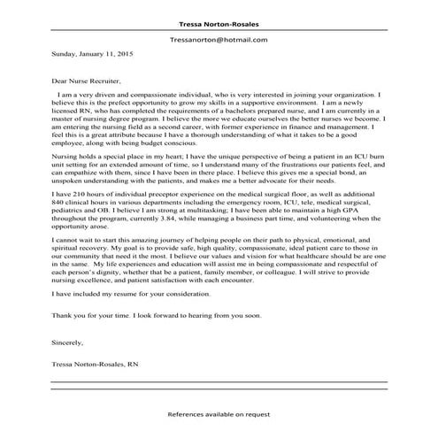 RRT Resume #1 | DOCX