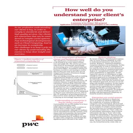 2-pager leaflet How well do understand your clients environment - PhD proposa...