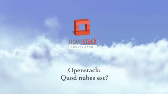 Cloud Architect Alliance #15: Openstack