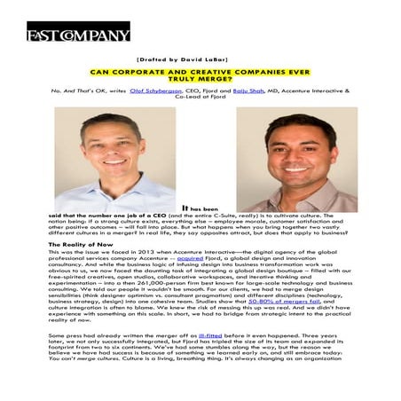 FastCo_Cultural Integration